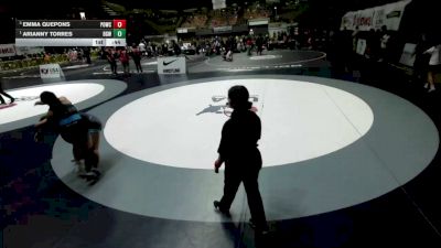 135 lbs 1st Place Match - Arianny Torres, Brawley Gladiators Wrestling vs Emma Quepons, Pounders WC