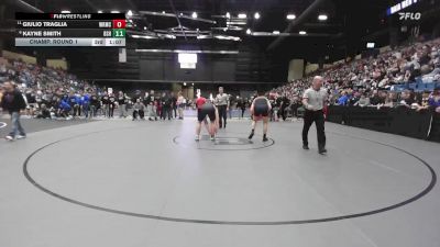 215 lbs Champ. Round 1 - Preston Hagel, Goddard vs Luka Tomasic, Bonner Springs HS