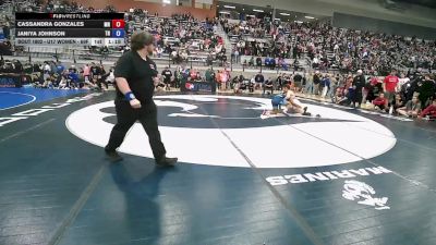 U17 Women - 69F Champ. Round 1 - Cassandra Gonzales, MN vs Janiya Johnson, TN