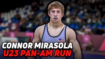 Every Match From Penn State's Connor Mirasola At The 2025 U23 Pan-Am Wrestling Championships