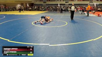 108 lbs Champ. Round 1 - Mathias Liepold, Flat Earth vs Ryker Rybinski, Canby