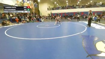 126 lbs Cons. Semi - Cole Moorman, Post Falls vs Camden Kuntz, Mountain Home