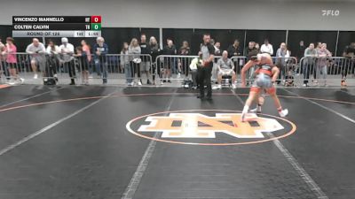 113 lbs Round Of 128 - Vincenzo Mannello, NY vs Colten Calvin, TN