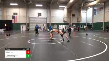 125 lbs Final - Dayton Bell, Hoxie vs Lance Olberding, Nebraska Wrestling Academy