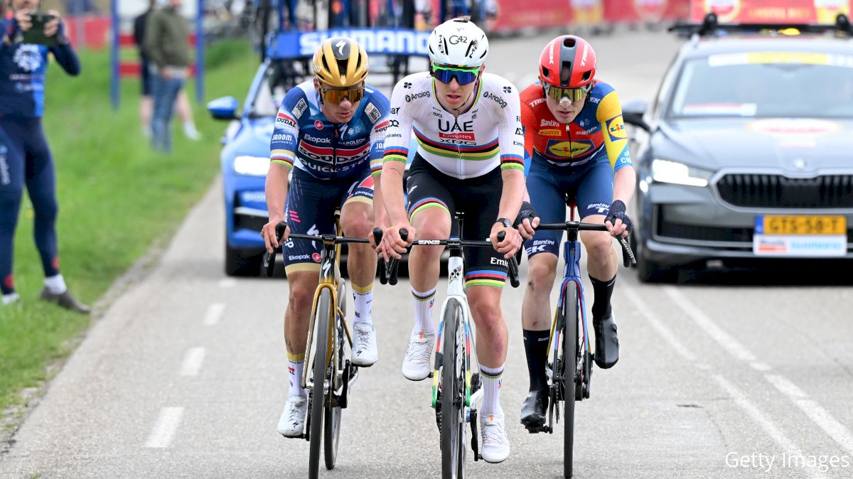 Remco Evenepoel, Tadej Pogacar, and the Mur - Flèche Wallonne 2025