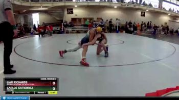 83 lbs Cons. Round 3 - Liam Richards, Rhyno Academy Of Wrestling vs Carlos Gutierrez, Indiana