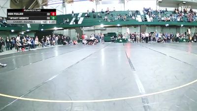 133 lbs Champ. Round 1 - Wyatt Nemitz, Findlay vs Ben Fuller, Edinboro