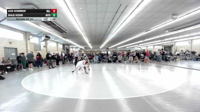 135 lbs Round Of 16 - Ace Kommer, Williamson vs Dale Kohr, Myerstown
