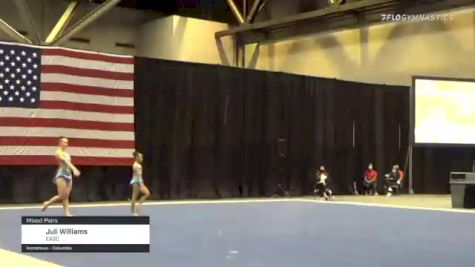 Juli Williams - Mixed Pairs, EAGC - 2021 USA Gymnastics Championships