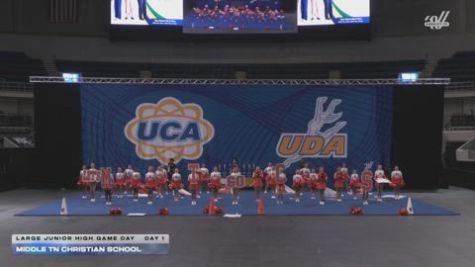 Middle TN Christian School [2026 Large Junior High Game Day Day 1] 2026 UCA Space Center Regional
