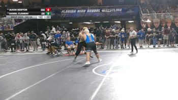 285 2A Quarterfinal - Jaxon Newton, Charlotte Hs vs Daniel Clement, Lincoln
