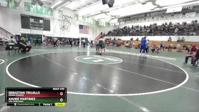 285 lbs Cons. Round 2 - Xavier Martinez, San Gorgonio vs Sebastian Trujillo, Indian Springs