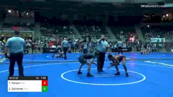 101 lbs Prelims - Treshaun Tecson, Team Tulsa vs Zaidyn Quinonez, Bear Cave