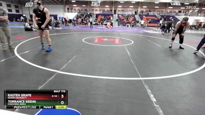 197 lbs Quarterfinal - Torrance Keehn, Concordia (Neb.) vs Kasten Grape, Doane University