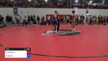 79 kg Quarterfinal - William Henckel, Blairstown Wrestling Club vs Chris Moore, Illinois RTC