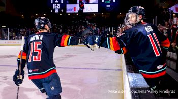Coachella Valley Firebirds' John Hayden Gets The First Goal Of The Calder Cup Playoffs