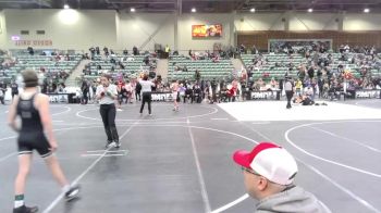 102 lbs Consi Of 4 - Giovanni De Leon, Oakdale WC vs Peyton Finch, Nevada Elite