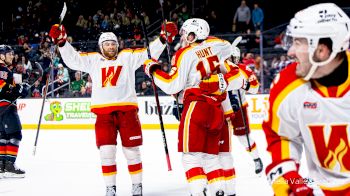 Dryden Hunt Gets The Calgary Wranglers On The Board