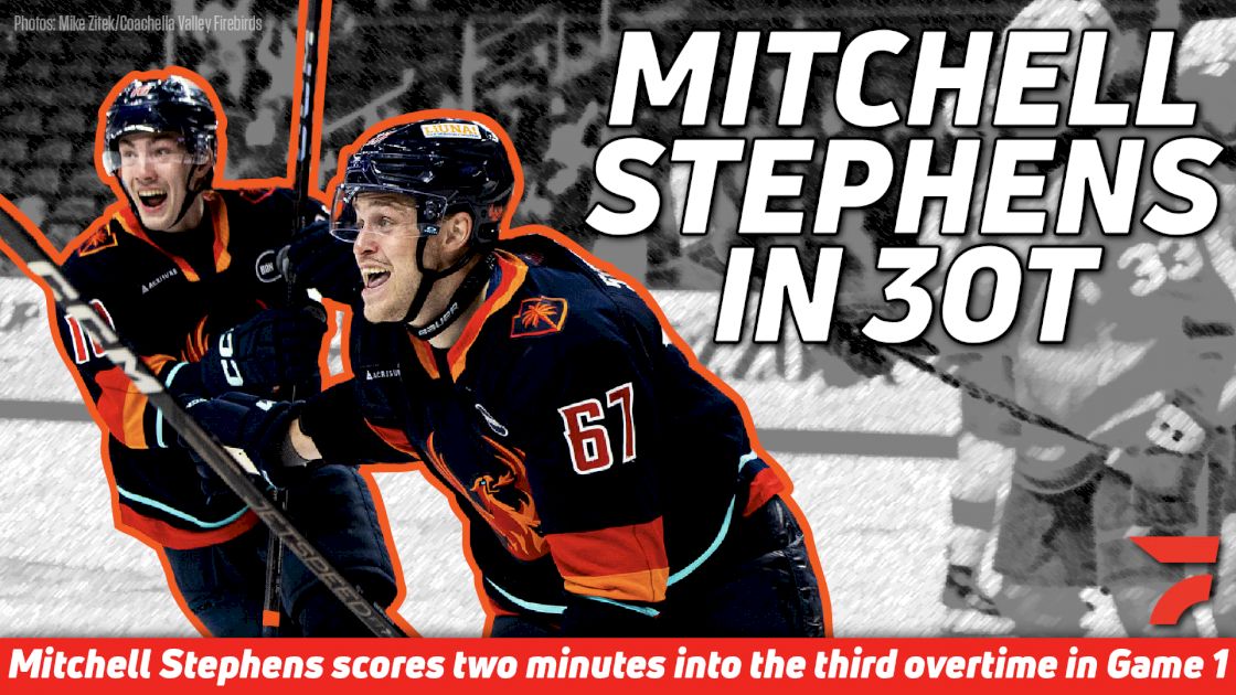Mitchell Stevens Wins Game 1 Two Minutes Into The Third OT