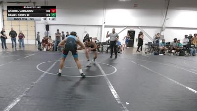 126 lbs Champ. Round 1 - Gabriel Cabezudo, Forge vs Daniel Casey Iii, Hereford