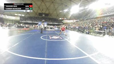 Boys 2A 144 lbs Cons. Round 4 - Teodoro Rios, Toppenish vs Conner Nicholson, East Valley (Spokane)