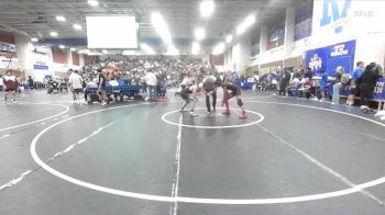 120 lbs Cons. Round 4 - Jude Gudino, Downey vs Naveen Baby, Etiwanda