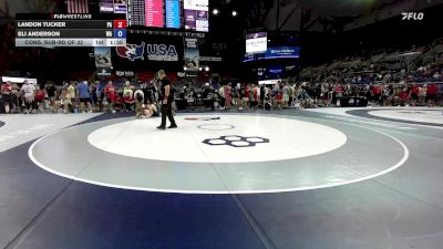 215 lbs Cons. Sub-rd Of 32 - Landon Tucker, PA vs Eli Anderson, WA