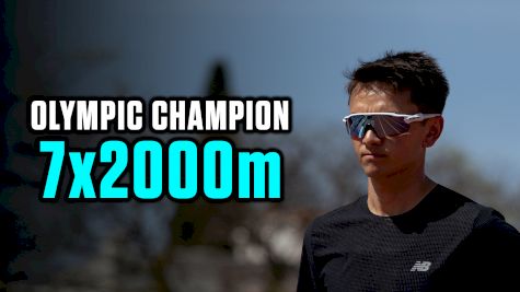 Olympic Champ Alex Yee Rips 7x2K Ahead of 2025 London Marathon