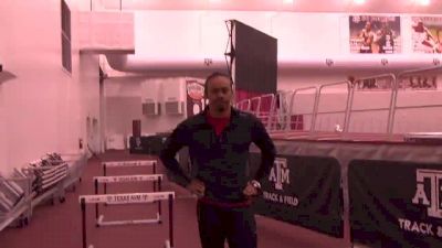 ARIES MERRITT: Technique | Intermediate Over the Hurdle Drill