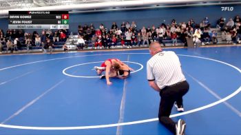 133 lbs Quarterfinal - Devin Gomez, Western Colorado University vs Jevin Foust, Newman