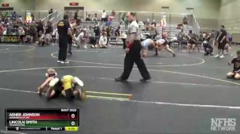 64 lbs Cons. Round 2 - Asher Johnson, Hudsonville WC vs Lincoln Smith, TeamGotcha