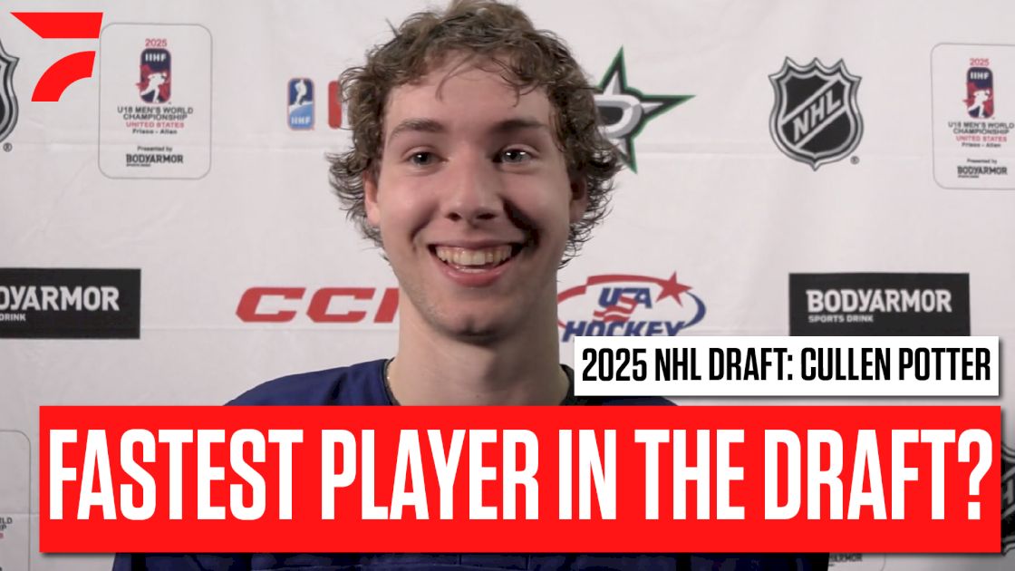 NHL Draft: Cullen Potter On Speed, Family's USA Legacy