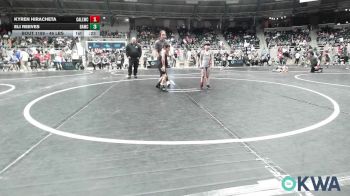 46 lbs Consi Of 8 #1 - Kyren Hiracheta, Carl Albert vs Eli Reeves, Broken Arrow Wrestling Club