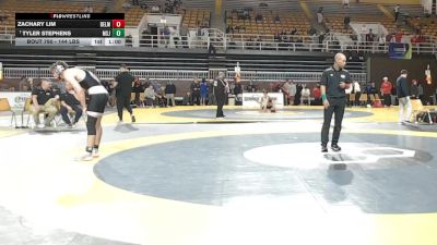 144 lbs Consi Of 8 #2 - Zachary Lim, Belmont Hill School vs Tyler Stephens, Mount Saint Joseph