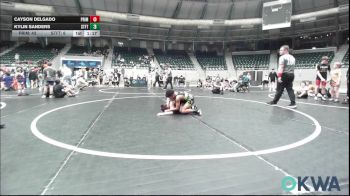 75 lbs Consolation - Cayson Delgado, Prime Wrestling vs Kylin Sanders, Standfast