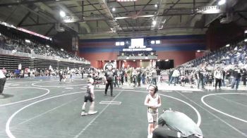 52 lbs Consi Of 4 - Mila Anderson, Windy City WC vs Madden Michaelson, Dickinson WC