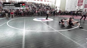 144 lbs Semifinal - William Merkle, Reading vs Freddie Mahoney, Duxbury