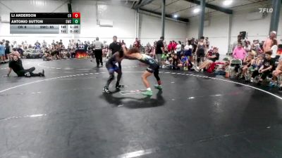 140 lbs Round 1 (6 Team) - Antonio Sutton, Storm Wrestling Center vs LJ Anderson, Carolina Reapers