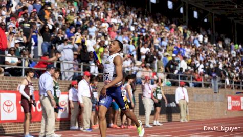 Quincy Wilson Runs 45.99 Anchor In 4x400 At Penn Relays 2025
