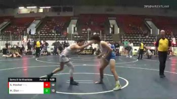 145 lbs Semis & 1st Wrestleback (8 Team) - Ayden Mosher, MI Pitbulls vs Matt Dion, Michigan Bulldogs