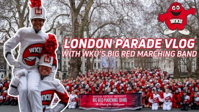 Travel to London with WKU's Big Red Marching Band | London New Year's Day Parade VLOG