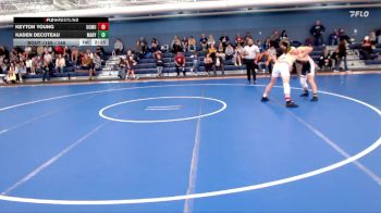 149 lbs Cons. Round 2 - Keyton Young, Colorado Mesa University vs Kaden DeCoteau, Mary