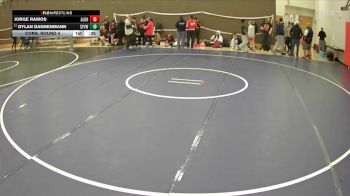 120 lbs Cons. Round 4 - Dylan Dannenmann, Skyview vs Jorge Ramos, Aloha