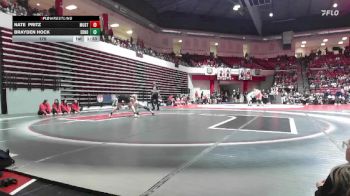 175 lbs Quarterfinals (8 Team) - Brayden Hock, EDMOND NORTH vs Nate Pritz, MUSTANG