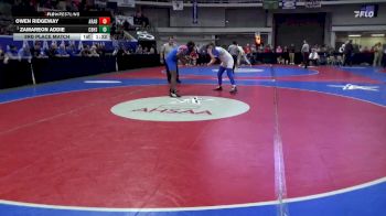 5A 190 lbs 3rd Place Match - Zamareon Addie, Carver Birmingham vs Owen Ridgeway, Arab