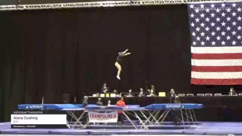 Alana Cushing - Individual Trampoline, ETA - 2021 USA Gymnastics Championships
