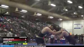182 lbs Quarterfinals (8 Team) - Samuel King, Ravenna vs Jayden Hissong, Thayer Central
