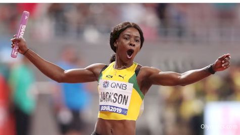 Anavia Battle Edges Shericka Jackson In 200m Race at Diamond League Xiamen