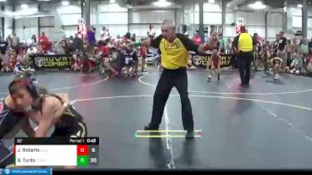 82 lbs Round 1 (6 Team) - Brayden Turdo, Pomona Elite vs Jaxson Roberts, American Gladiators-Blue