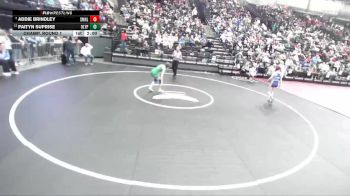 5A 105 lbs Champ. Round 1 - Addie Brindley, Salem Hills vs Paityn Suprise, Olympus